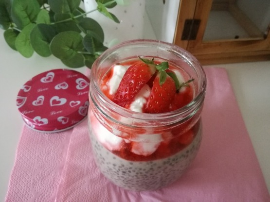 Proteinový chia puding